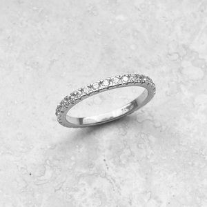 💍💎BEST SELLER💎 Sterling Silver Eternity CZ…
